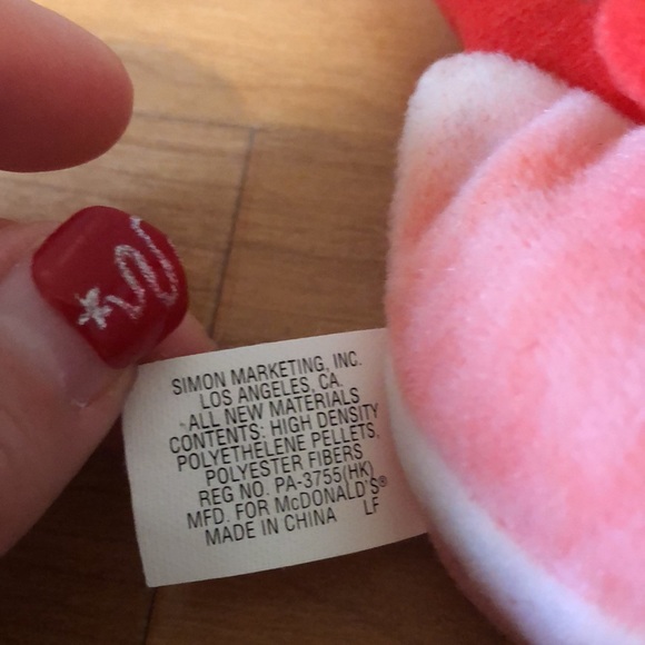 Retired Ty Beanie Baby Strut & Teenie - Picture 8 of 8